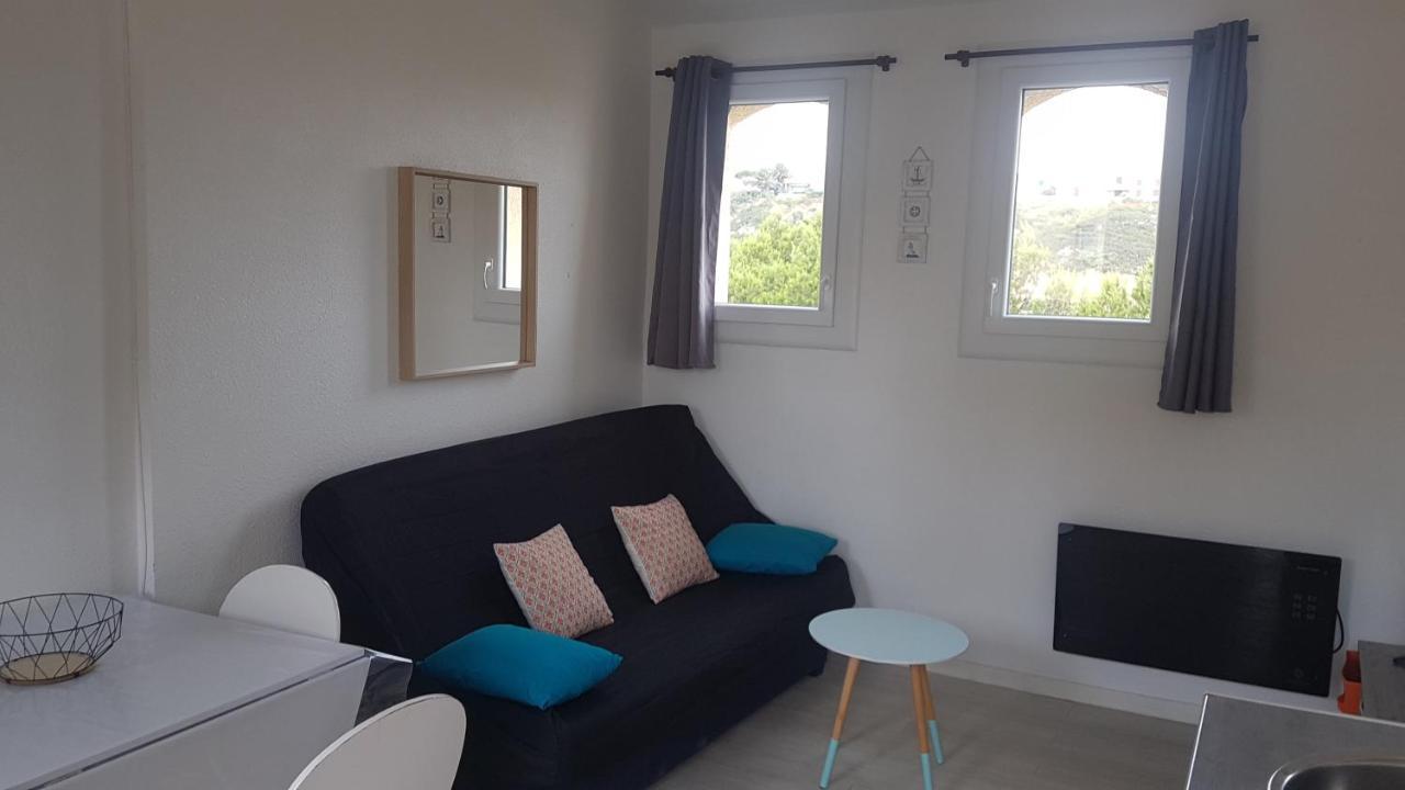 Appartement T2 avec cabine à St Pierre La Mer Fleury (Aude) Exterior foto